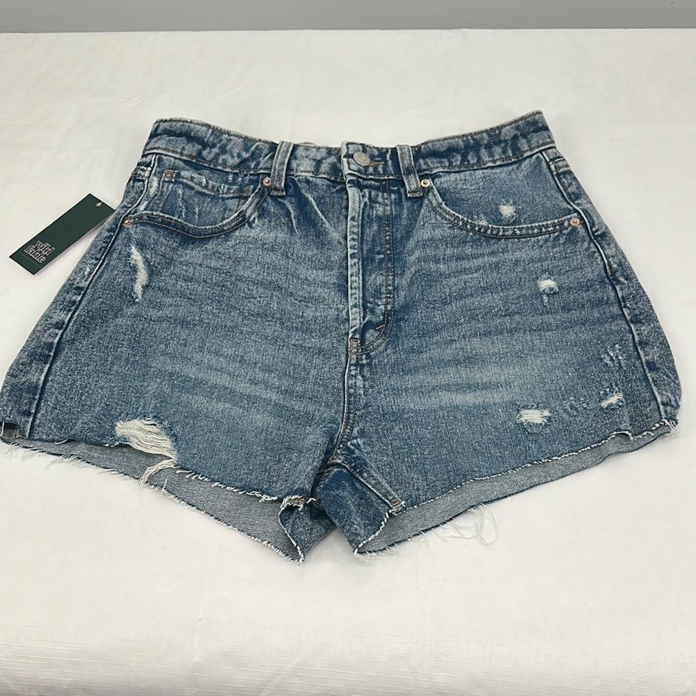 Wild Fable Shorts Wm 10/30 Blue Denim Jean Cutoffs Festival Summer Beach